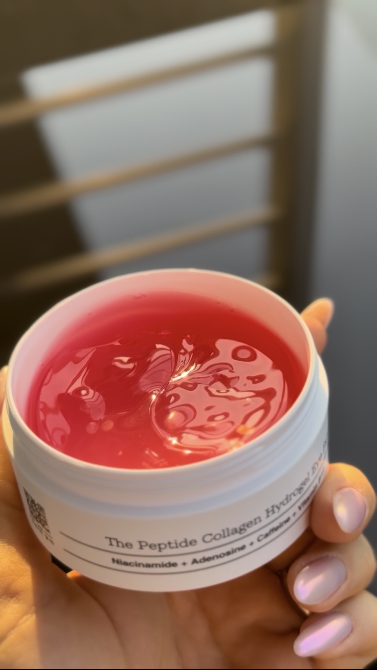 Peptide collagen jar