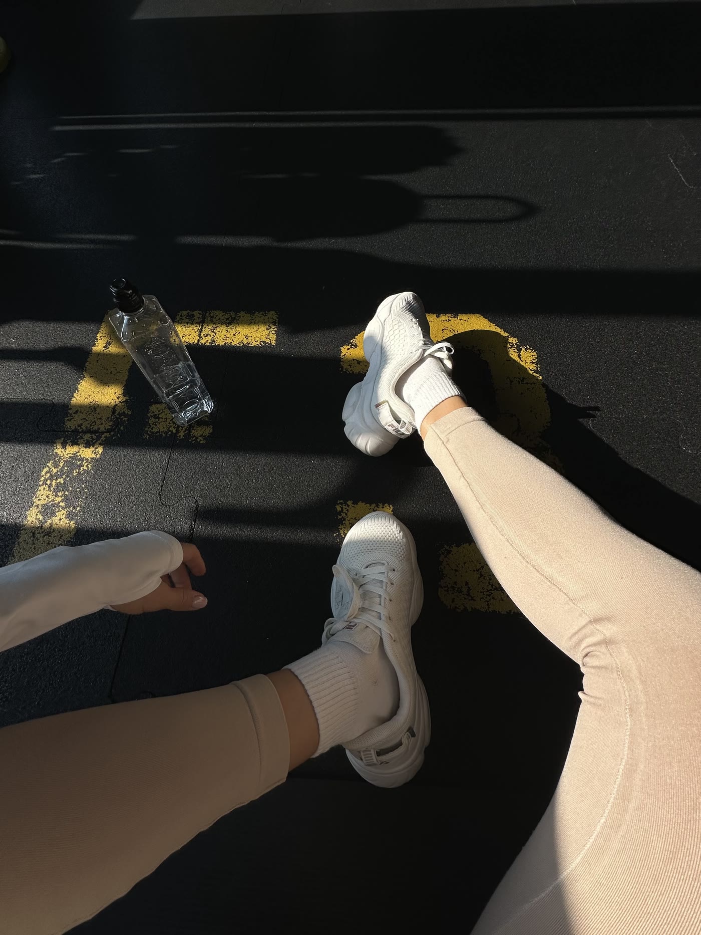 Sneakers on the street