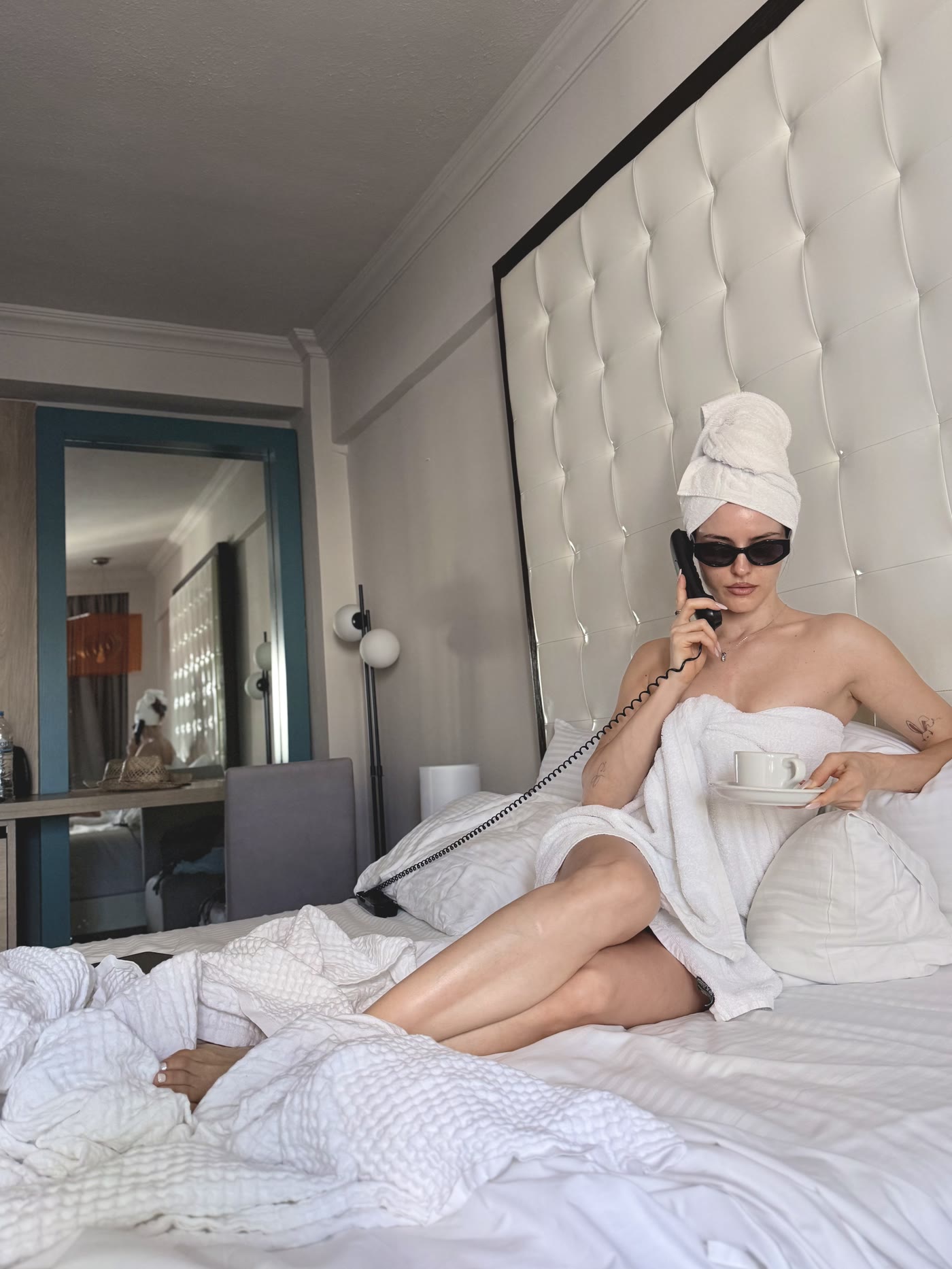 Hotel room morning