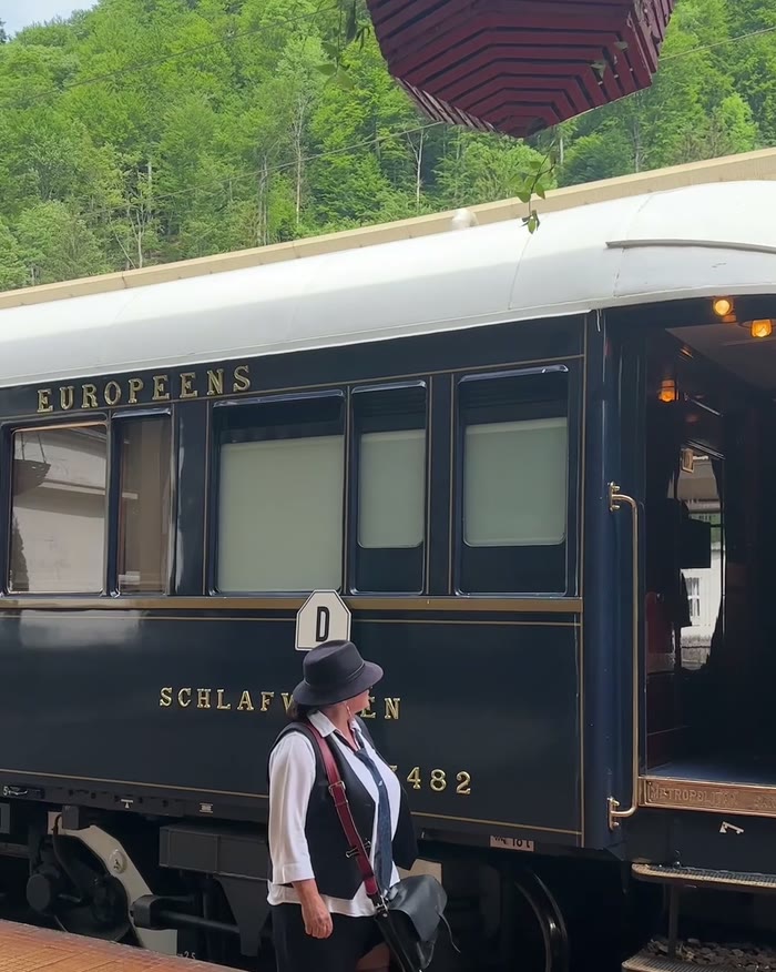 Vintage train carriage